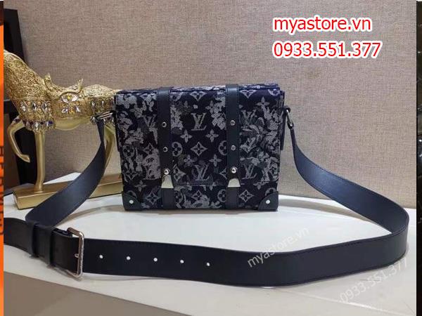 Túi đeo chéo nam LV Trunk Messenger Siêu cấp 