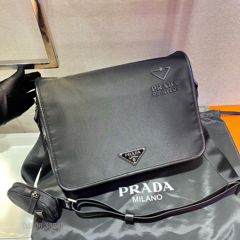 Túi đeo chéo Prada Re-Nylon siêu cấp 1:1