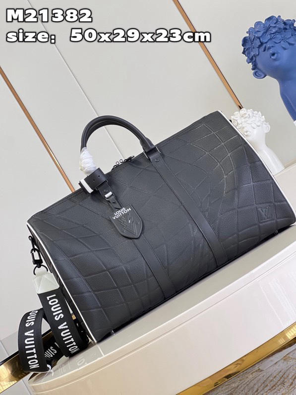 Túi du lịch KEEPALL BANDOULIÈRE 50 siêu cấp 1:1