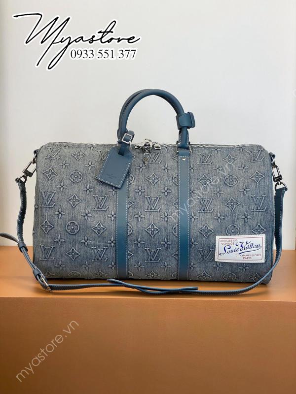 Túi du lịch LV KEEPALL BANDOULIÈRE 50 siêu cấp 1:1