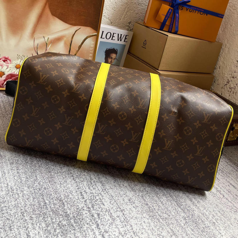 Túi du lịch LV Luois Vuiton KEEPALL BANDOULIÈRE 50 siêu cấp 