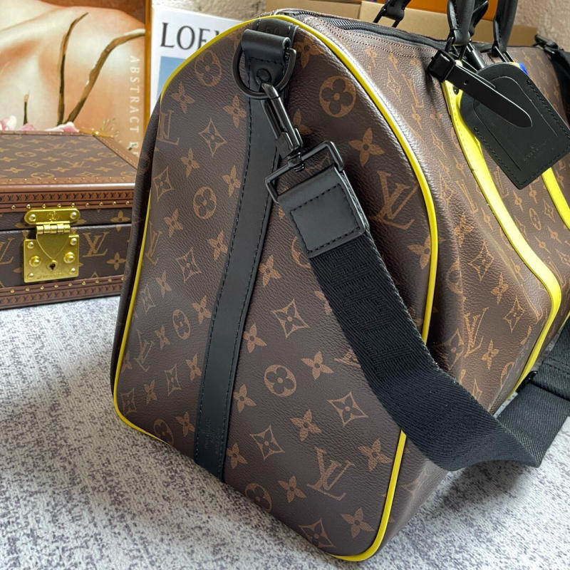 Túi du lịch LV Luois Vuiton KEEPALL BANDOULIÈRE 50 siêu cấp 