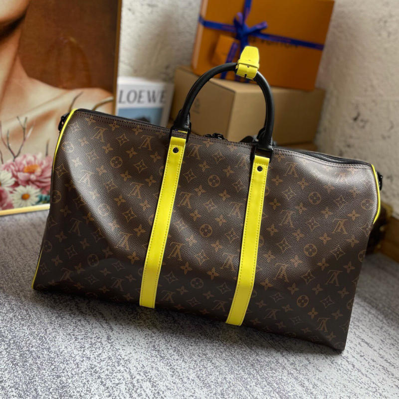 Túi du lịch LV Luois Vuiton KEEPALL BANDOULIÈRE 50 siêu cấp 