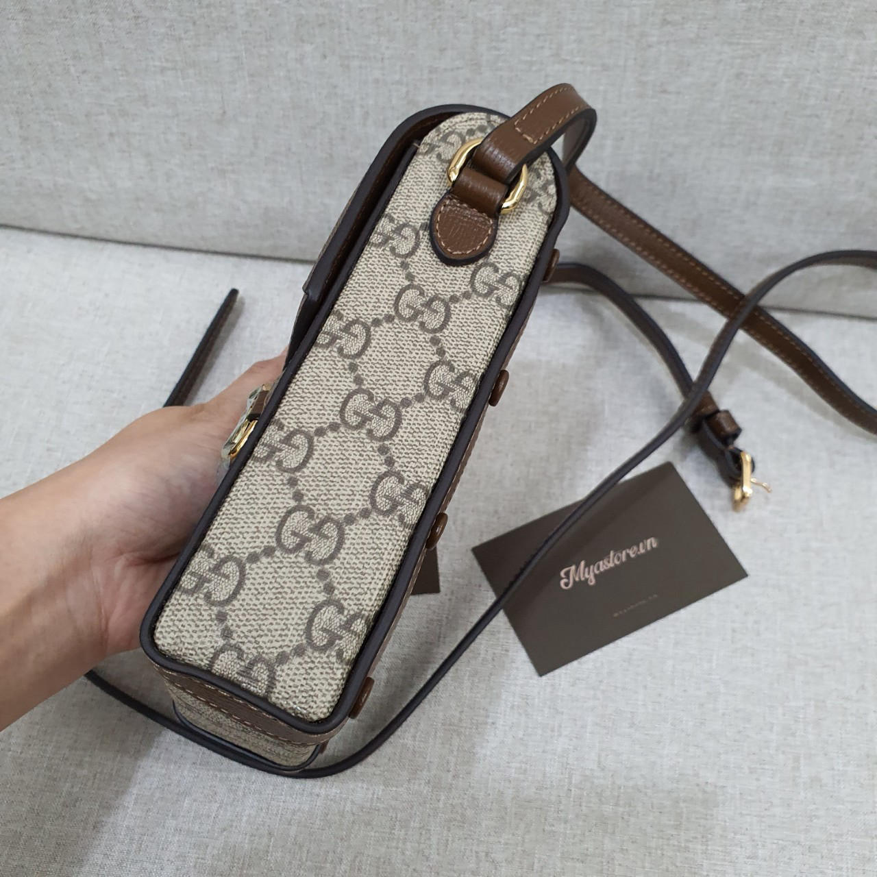 Túi đựng điện thoại nam nữ Gucci siêu cấp trả khách