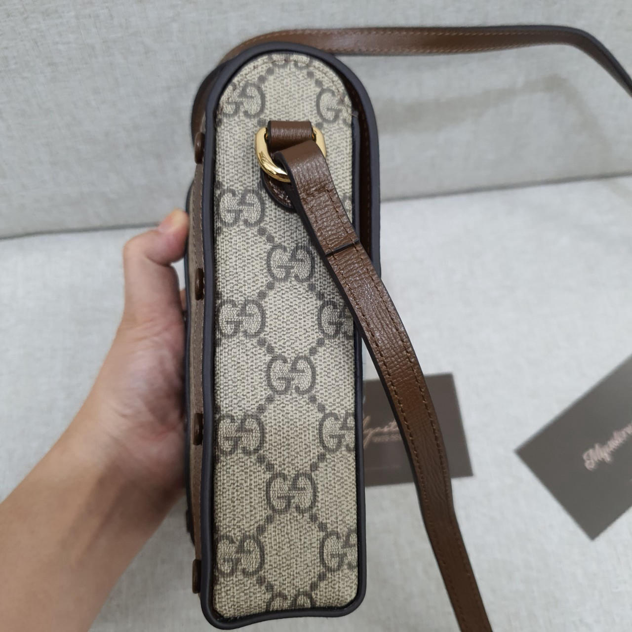 Túi đựng điện thoại nam nữ Gucci siêu cấp trả khách