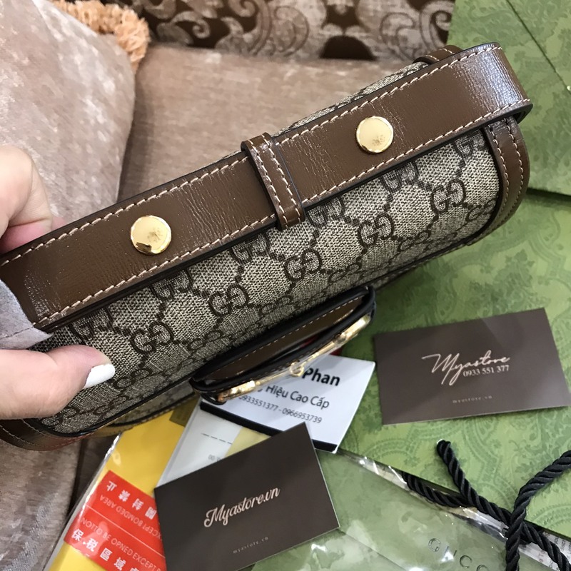 Túi Gucci nữ màu nâu trả khách