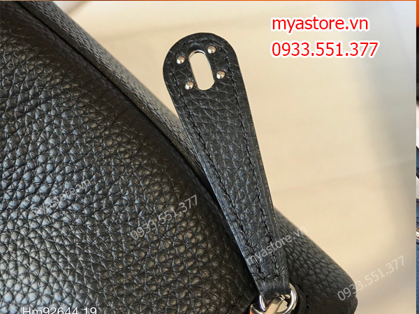 Túi Hermer Mini lindy 19Cm màu đen