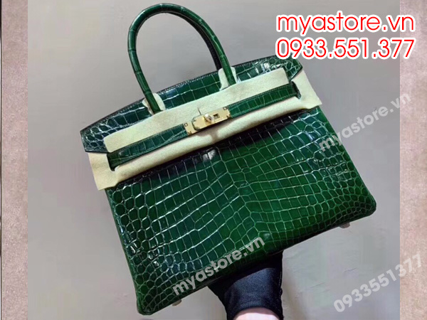 Túi Hermes Birkin Da Cá Sấu siêu cấp size 30cm