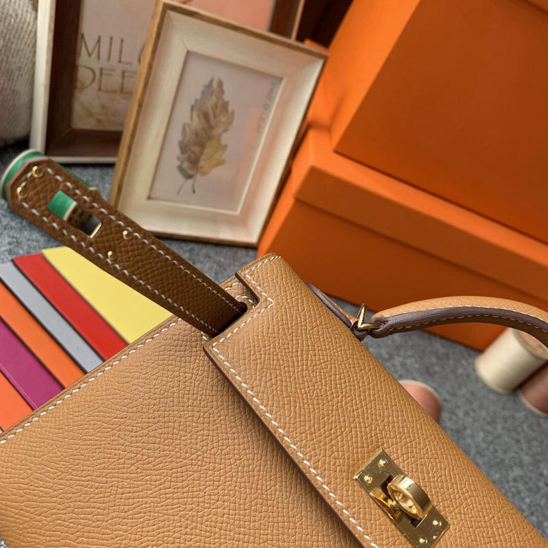 Túi Hermes Epsom Mini Kelly Size 19cm