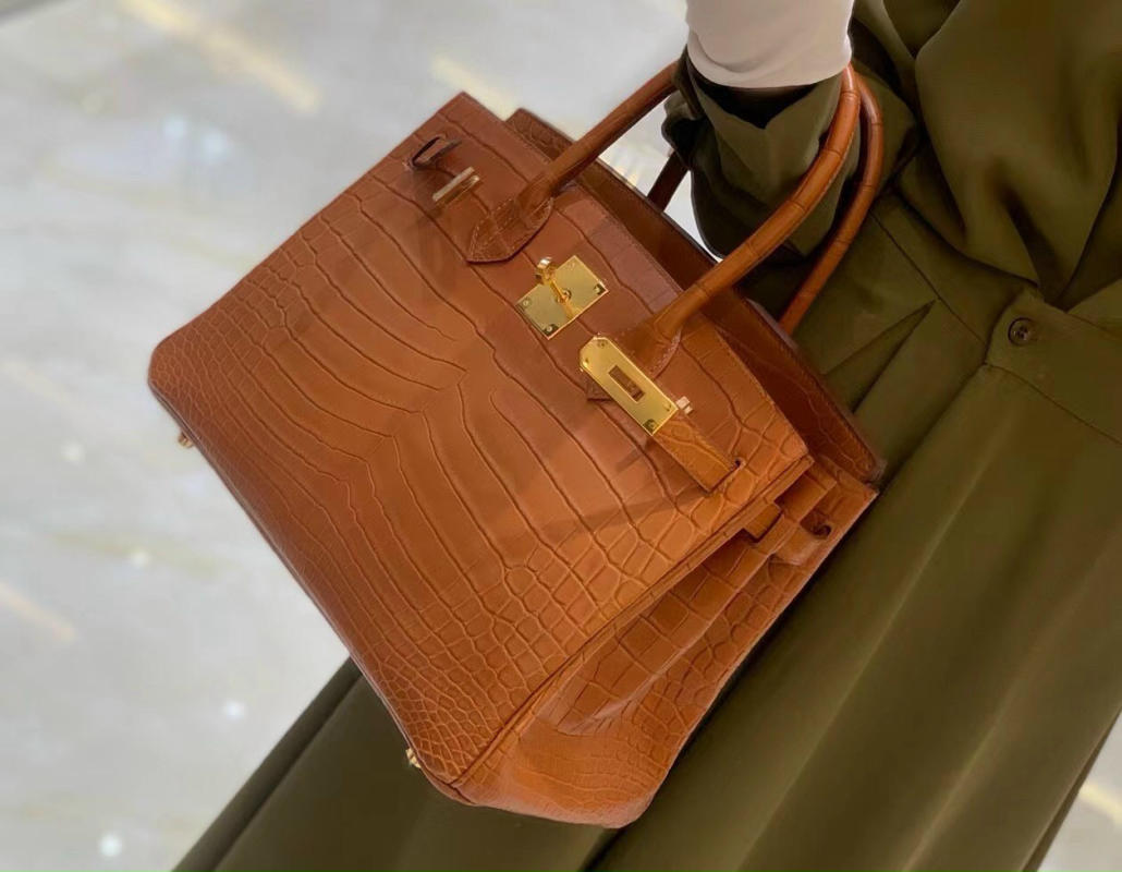 Túi Hermes Birkin da cá sấu like auth các màu