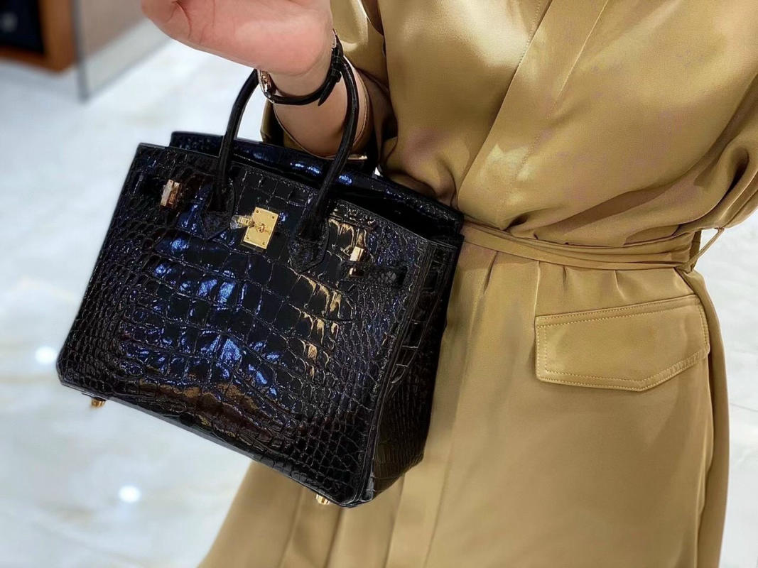 Túi Hermes Birkin da cá sấu like auth các màu