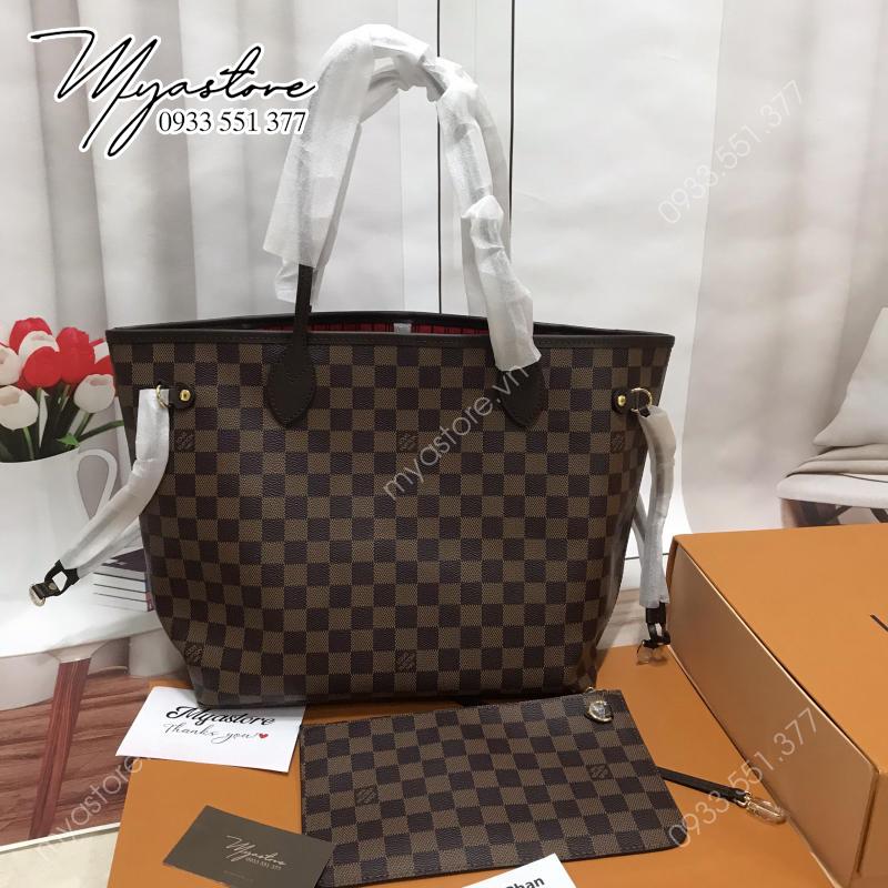 Túi LV Louis vuitton never full ô nâu siêu cấp 