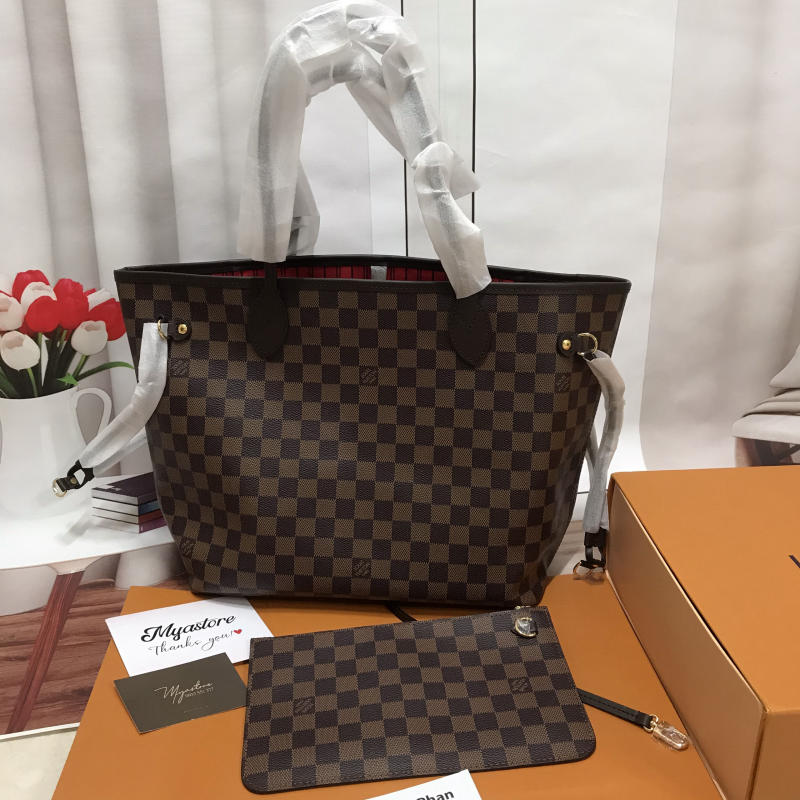 Túi LV Louis vuitton never full ô nâu siêu cấp 