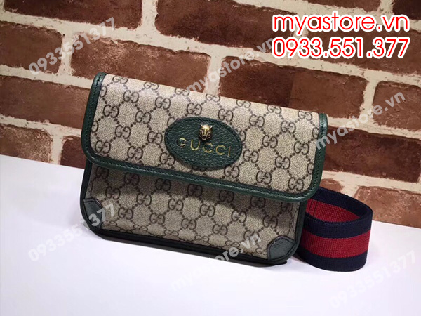 Túi nam nữ Gucci Supreme đeo chéo siêu cấp