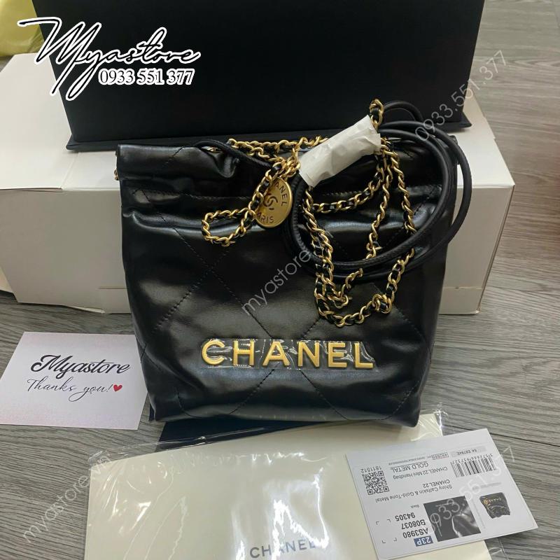 Túi xách Chanel 22 Bag Mini Black siêu cấp về trả khách