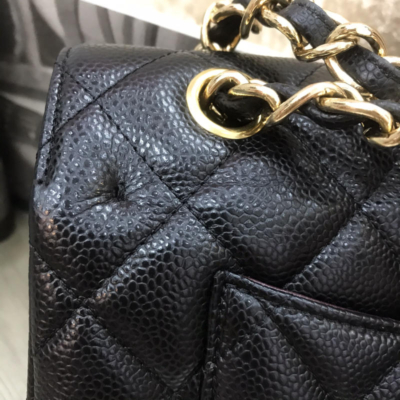 Túi xách Chanel Classic like auth size 30 màu đen