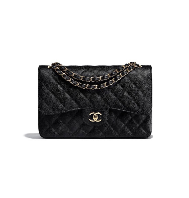 Túi xách Chanel Classic like auth size 30 màu đen