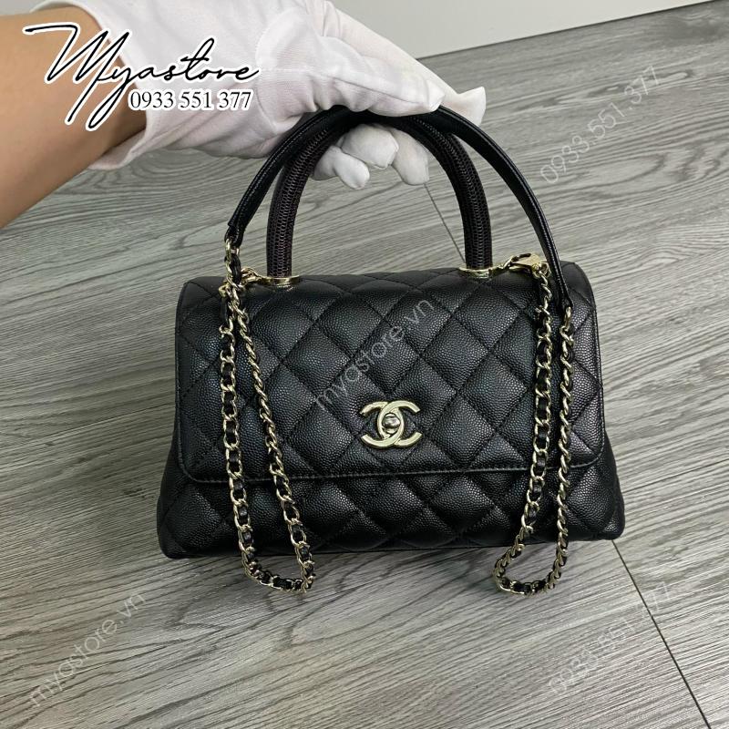 Túi xách Chanel Small Coco Handle siêu cấp về trả khách