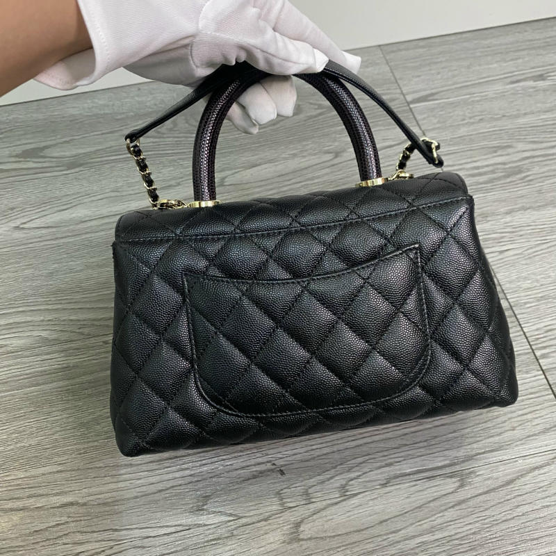 Túi xách Chanel Small Coco Handle siêu cấp về trả khách