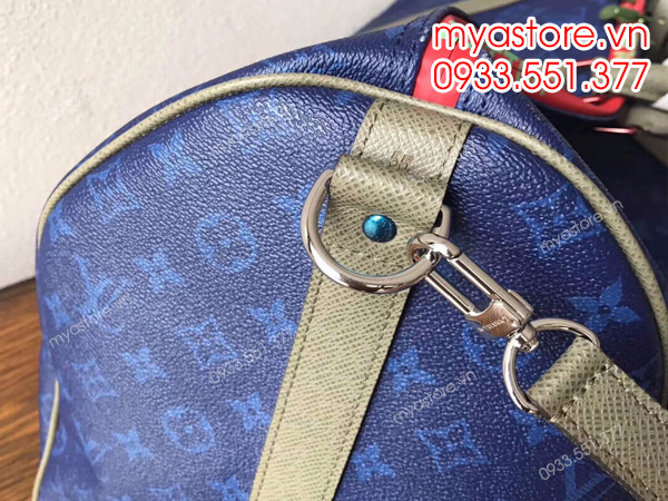 Túi xách du lịch LV Monogram Canvas siêu cấp - Like auth