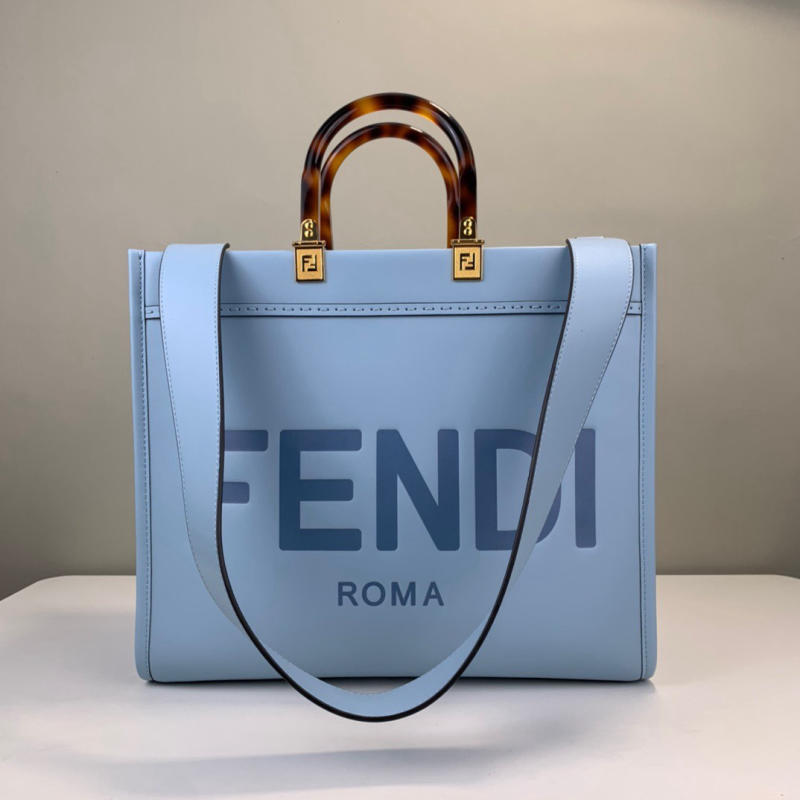 Túi xách Fendi SUNSHINE xanh siêu cấp 1:1