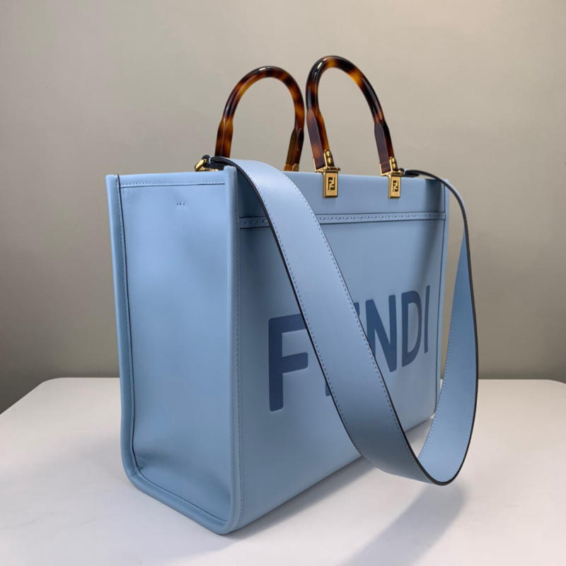 Túi xách Fendi SUNSHINE xanh siêu cấp 1:1