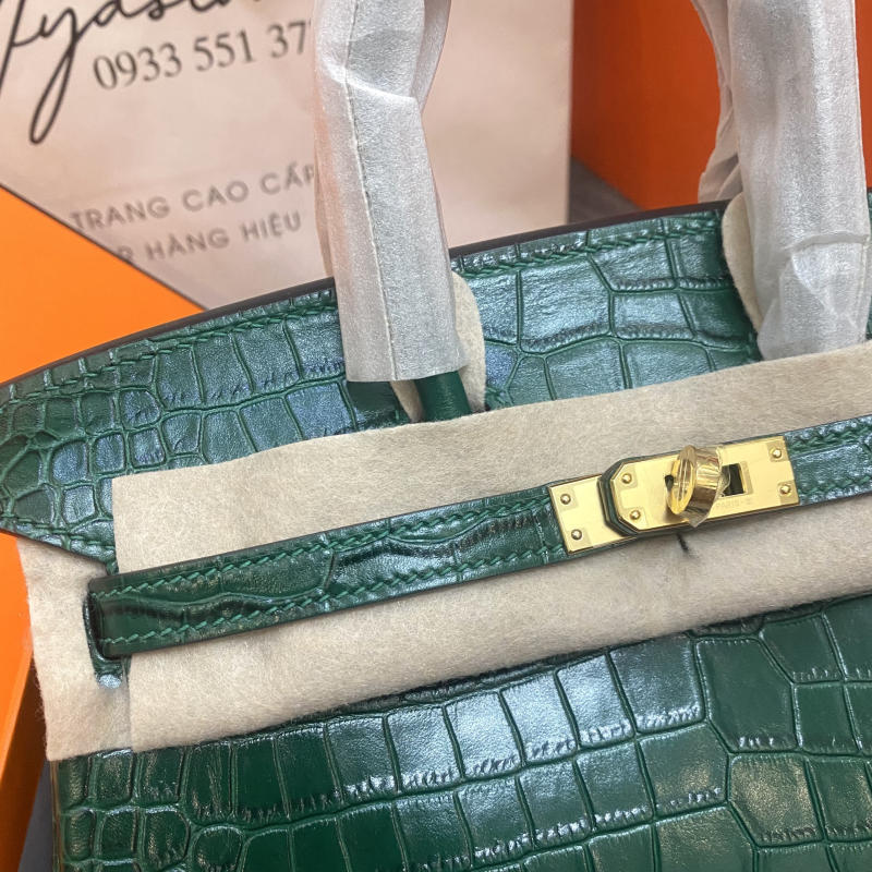 Túi xách Hermes Birkin 30 màu xanh siêu cấp về trả khách