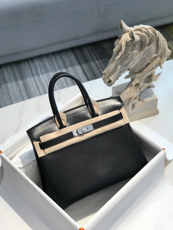 Túi xách Hermes Birkin Box Calf 30cm siêu cấp 1:1