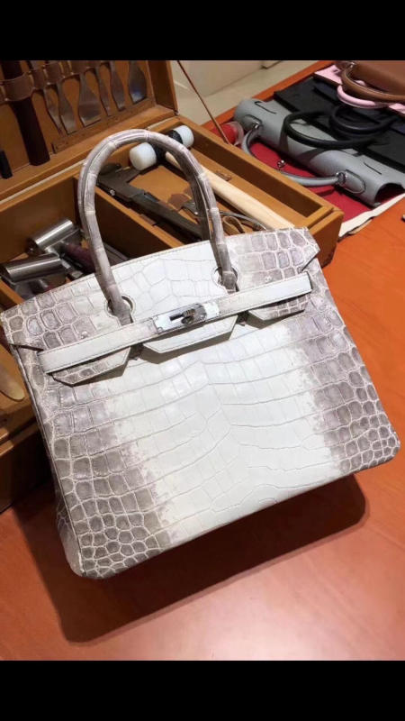 Túi xách Hermes Birkin da cá sấu nguyên bản Handmade likeauth bảo hành 2 năm