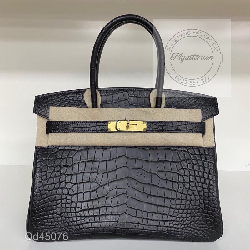 Túi xách Hermes Birkin da cá sấu nguyên bản Handmade likeauth bảo hành 2 năm các màu