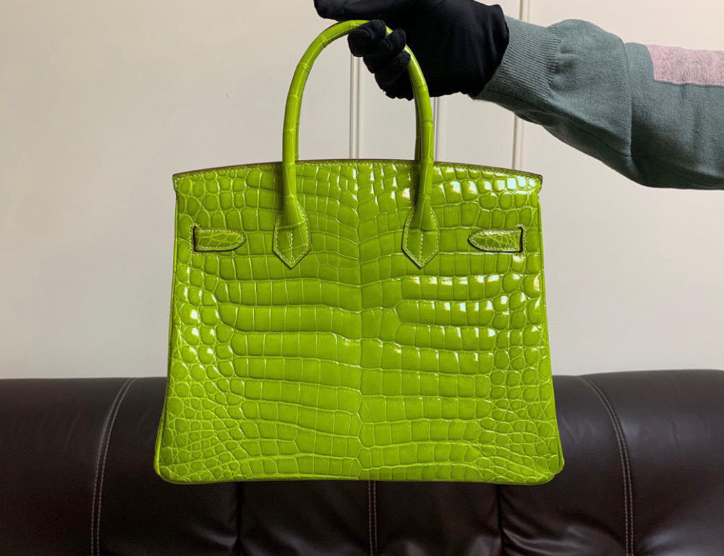 Túi Xách Hermes Birkin da cá sấu nguyên bản - Like auth 