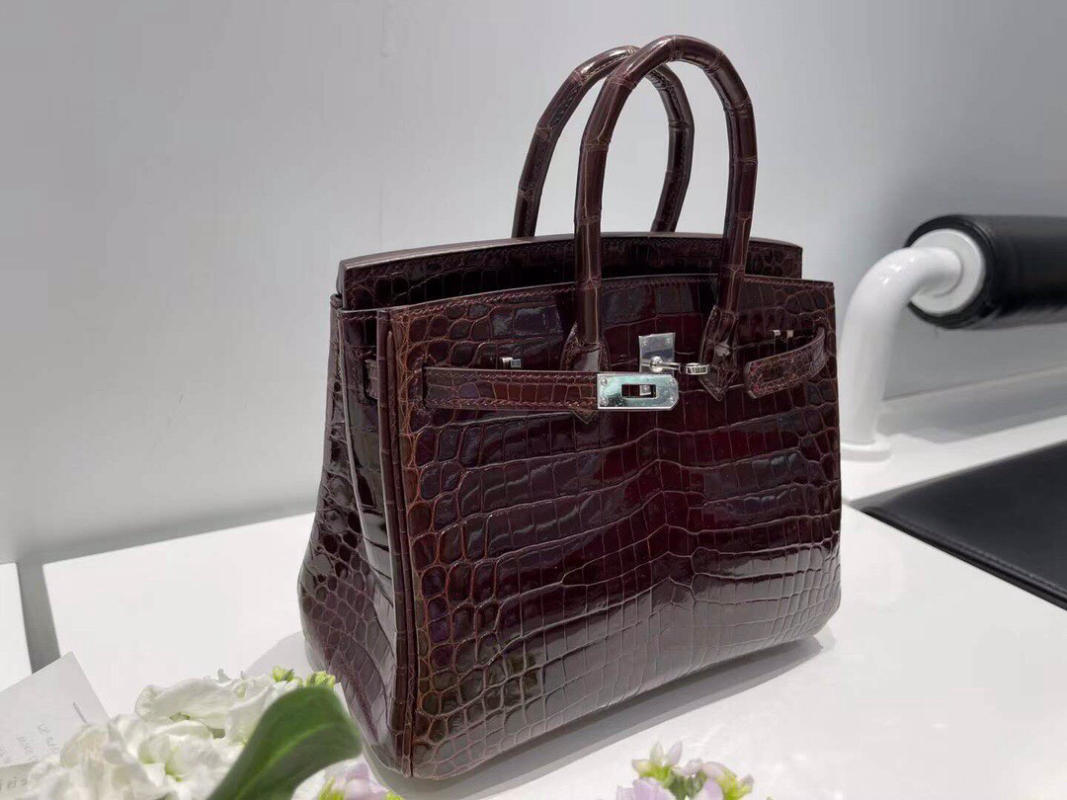 Túi Xách Hermes Birkin da cá sấu nguyên bản - Like auth