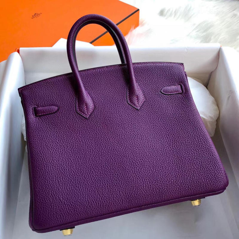 Túi Xách Hermes Birkin da togo nguyên bản - Like auth màu tím