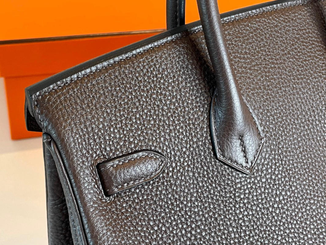 Túi xách Hermes birkin25 màu gỗ mun siêu cấp 1:1