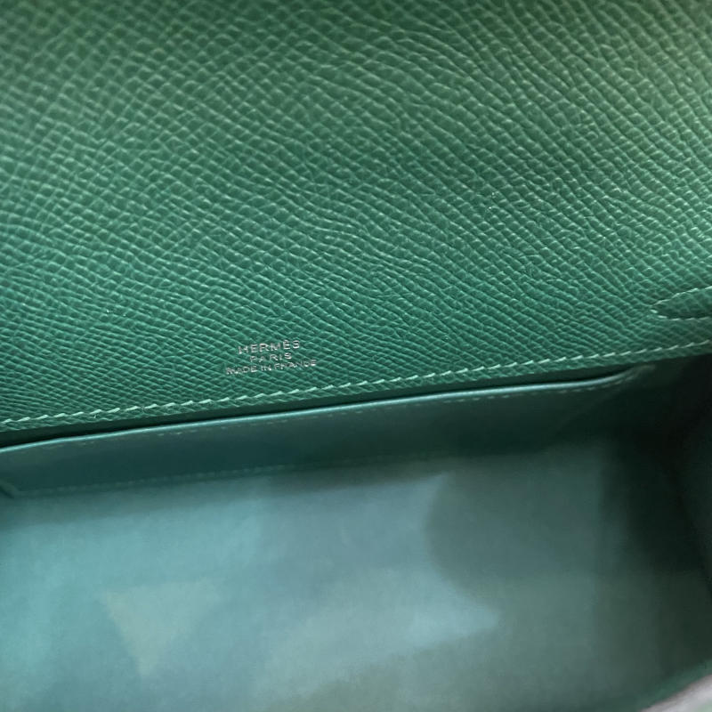 Túi xách Hermes Kelly màu xanh 1:1 trả khách 