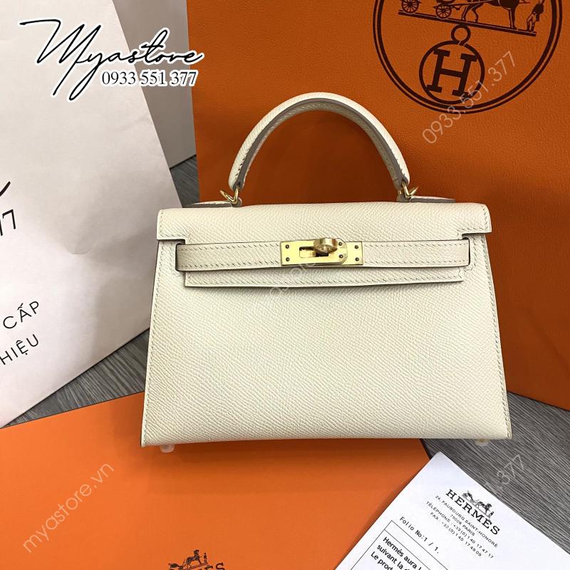 Túi xách Hermes Kelly size 19cm khâu tay 100%