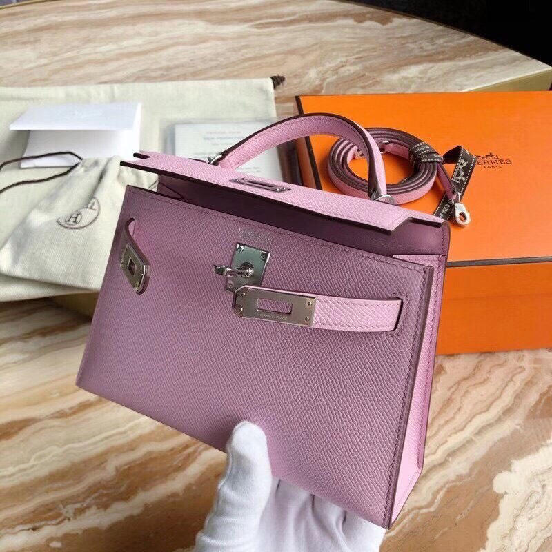 Túi xách Hermes Kelly size mini 19cm Handmade likeauth