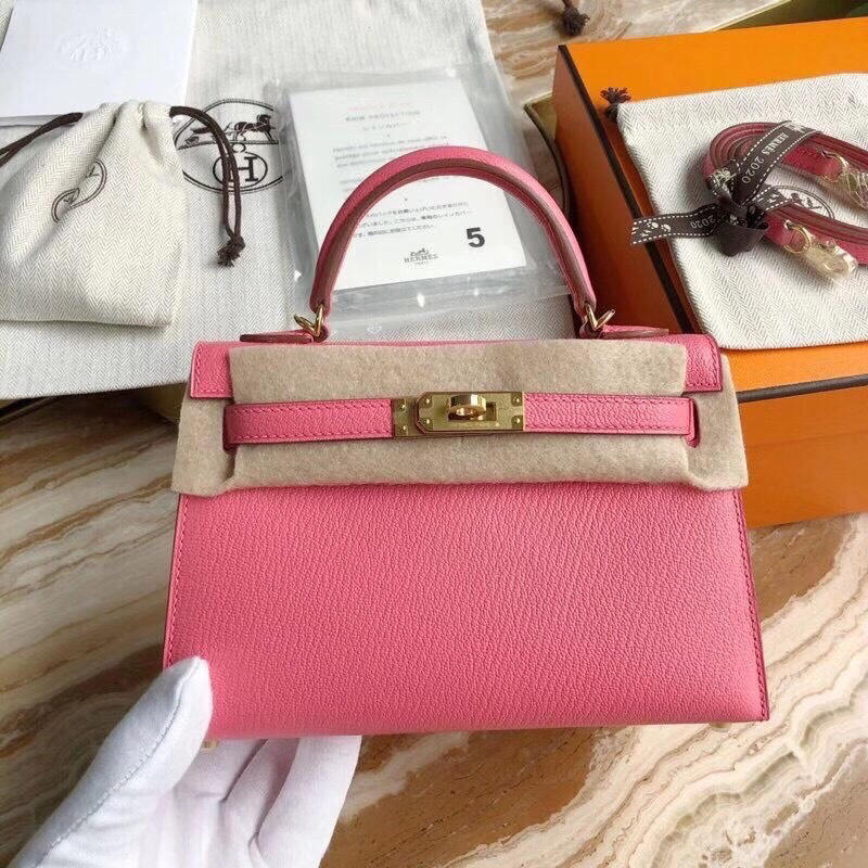 Túi xách Hermes Kelly size mini 19cm Handmade likeauth