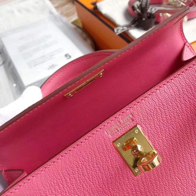 Túi xách Hermes Kelly size mini 19cm Handmade likeauth