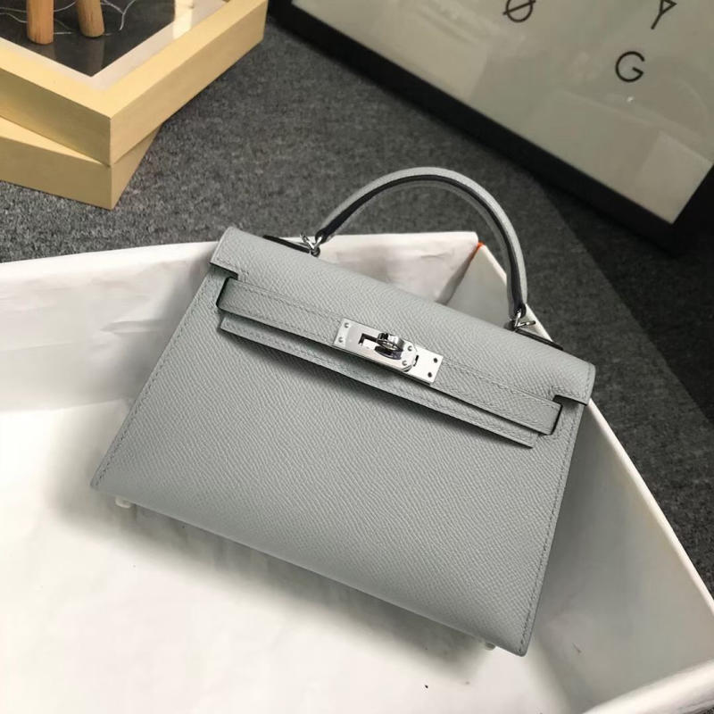 Túi xách Hermes Kelly size mini 19cm Handmade likeauth các màu