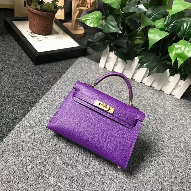 Túi xách Hermes Kelly size mini 19cm Handmade likeauth các màu