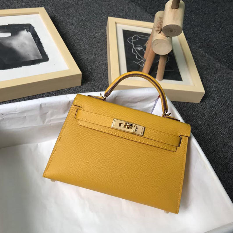 Túi xách Hermes Kelly size mini 19cm Handmade likeauth các màu