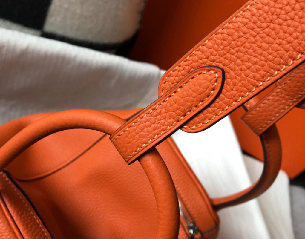 Túi xách Hermes 𝙡𝙞𝙣𝙙𝙮 siêu cấp màu cam size26cm