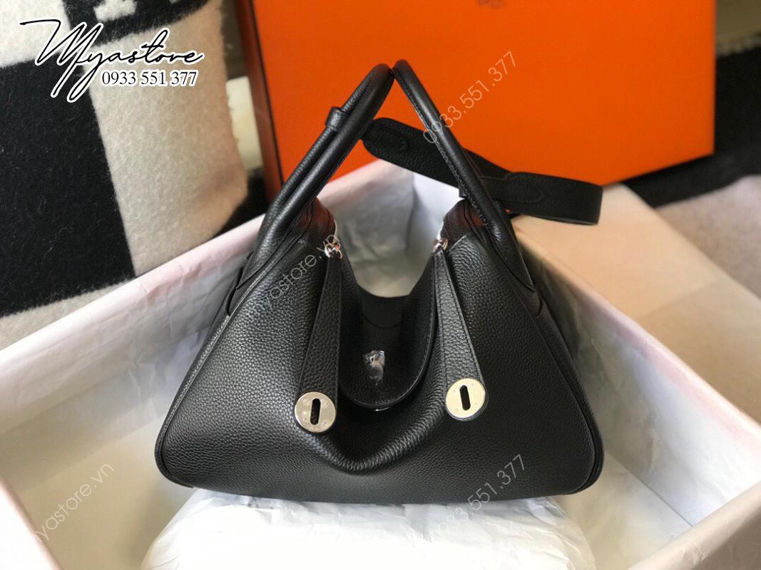 Túi xách Hermes 𝙡𝙞𝙣𝙙𝙮 siêu cấp size 26cm màu đen