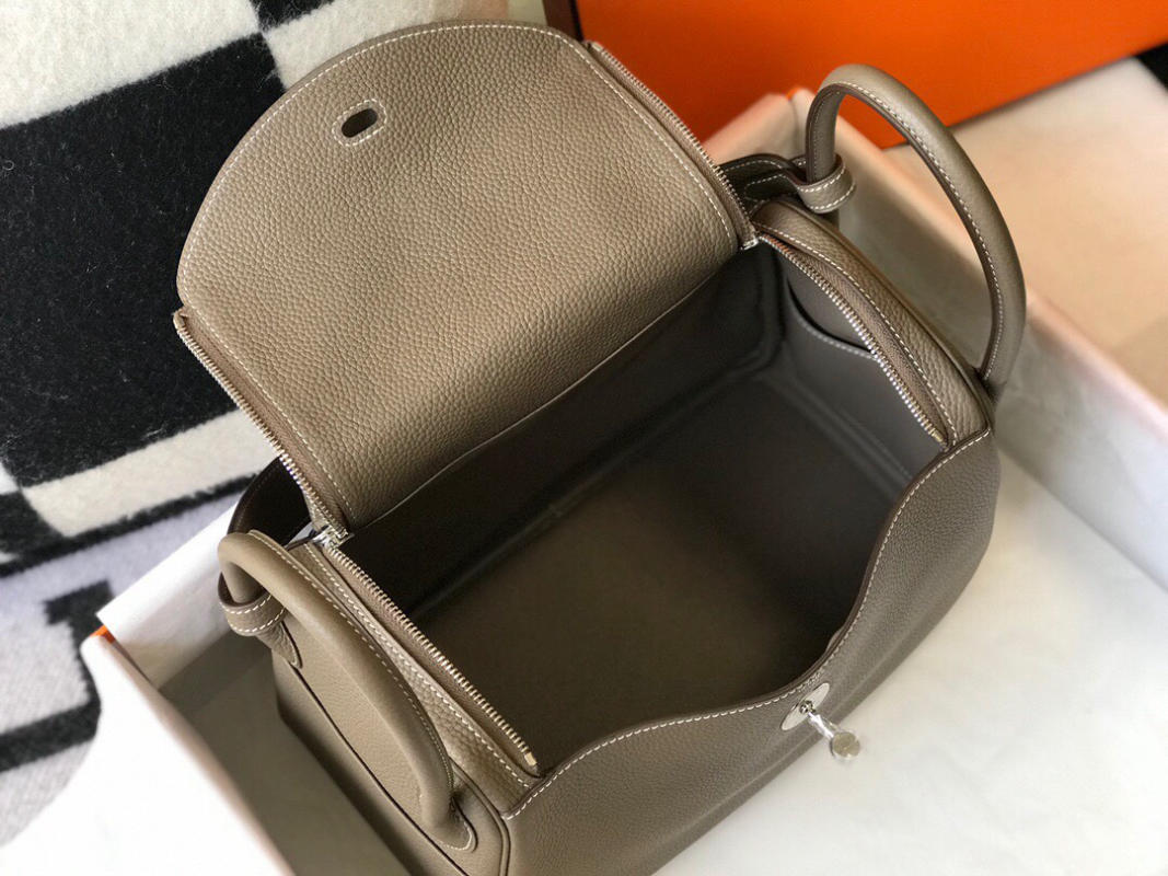 Túi xách Hermes 𝙡𝙞𝙣𝙙𝙮 siêu cấp size 26cm màu nâu