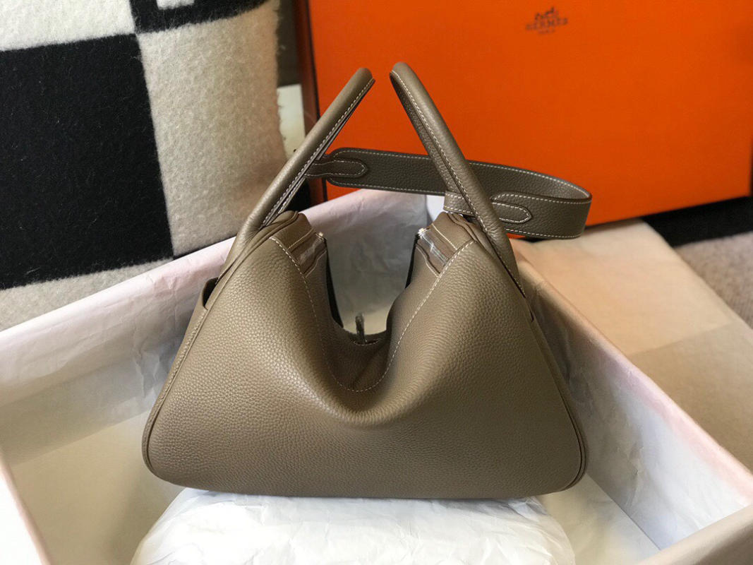 Túi xách Hermes 𝙡𝙞𝙣𝙙𝙮 siêu cấp size 26cm màu nâu