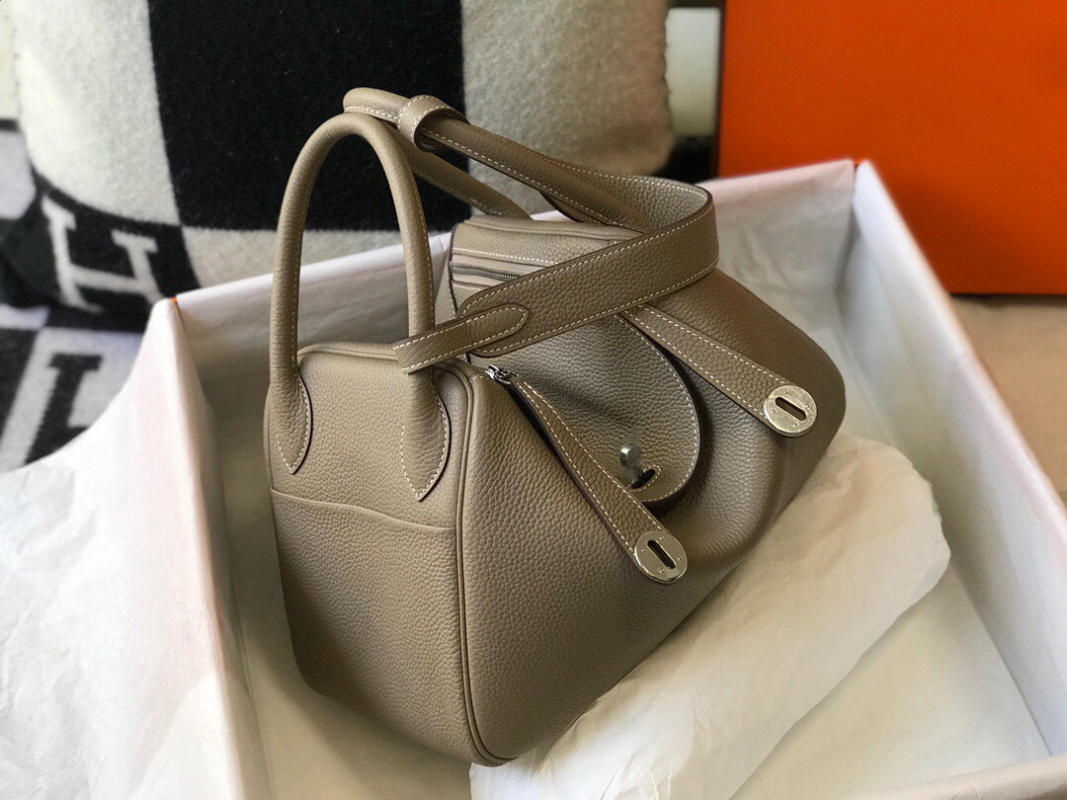 Túi xách Hermes 𝙡𝙞𝙣𝙙𝙮 siêu cấp size 26cm màu nâu