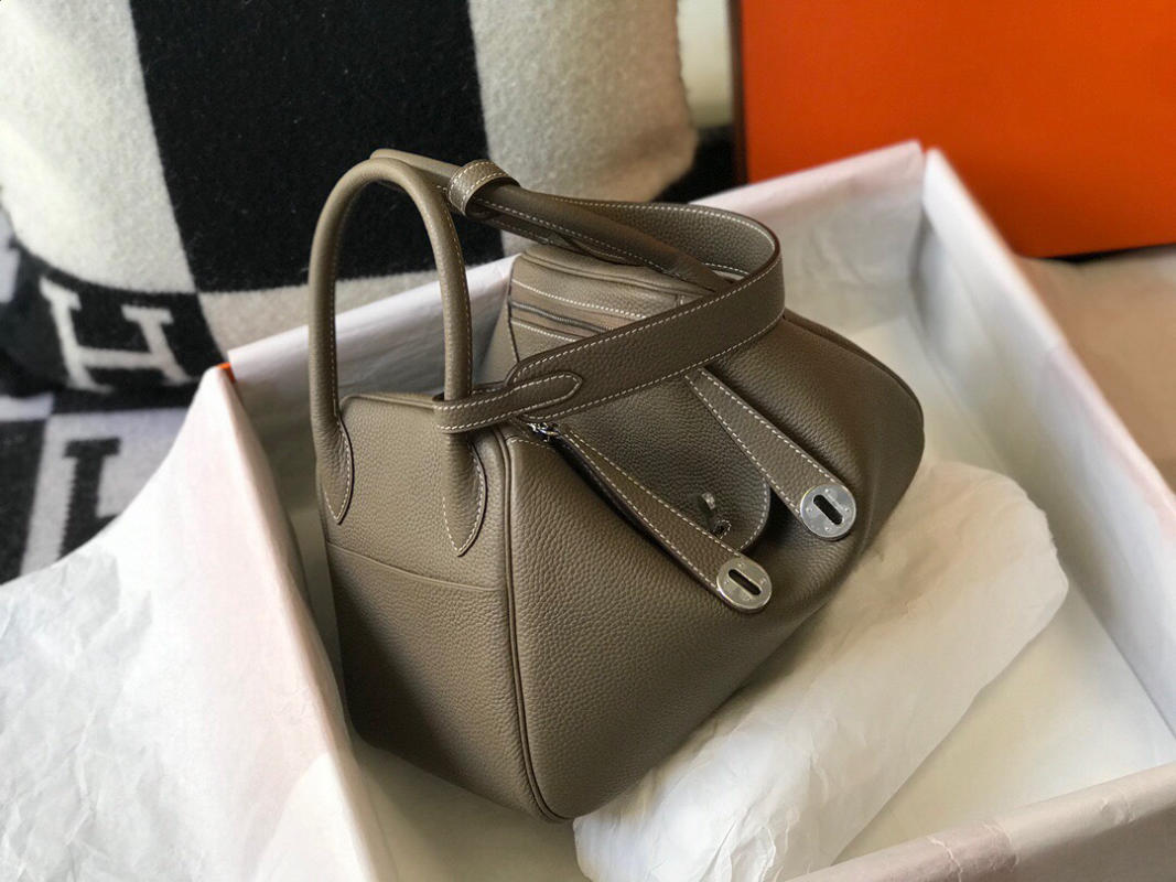 Túi xách Hermes 𝙡𝙞𝙣𝙙𝙮 siêu cấp size 26cm màu nâu