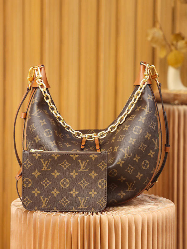 Túi xách Louis Vuitton 𝐋𝐨𝐨𝐩 𝐇𝐨𝐛𝐨 siêu cấp 1:1