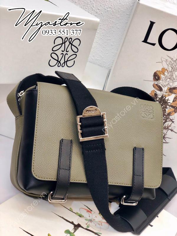 Túi xách nam Loewe Military Messenger siêu cấp 1:1